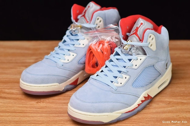 Trophy Room CI1899-400 5 Air Ice JSP Jordan Blue x 0522